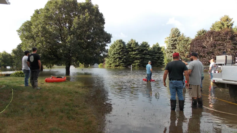 Storm brings heavy rain to region